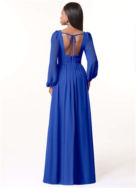 Azazie Norah Royal Blue Bridesmaid Dresses Azazie