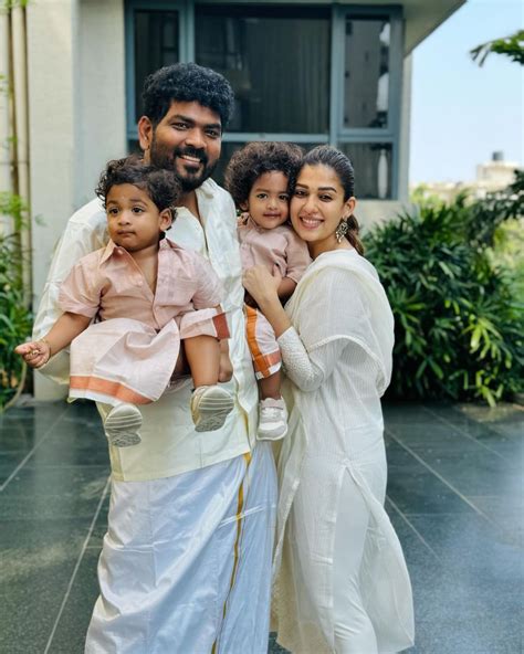 Nayanthara Vignesh Shivans Heartwarming Vishu Celebration With Twins