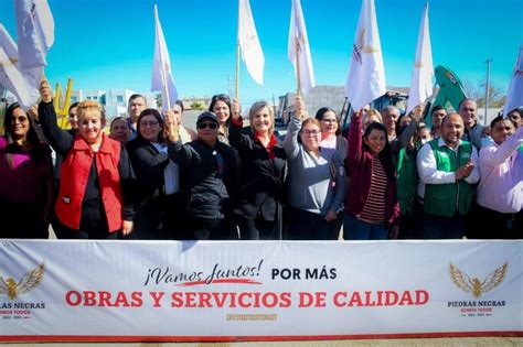 Edil Dio El Banderazo A Arranque De Pavimentaci N De La Calle Aurora