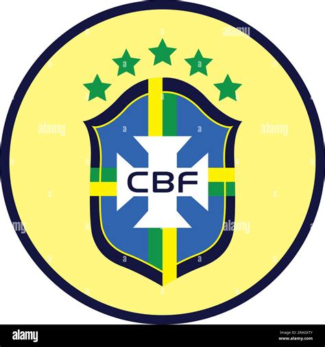 Brazil Football Logo Stock Vector Image And Art Alamy