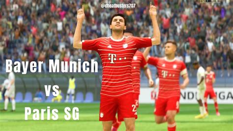 ⚽ Bayern Munich Vs Paris Sg ⚽ Season 2324 4k60 Fifa 23 Football Soccer Youtube