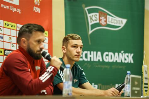 Konferencja prasowa przed meczem Zagłębie Sosnowiec Lechia Gdańsk 7