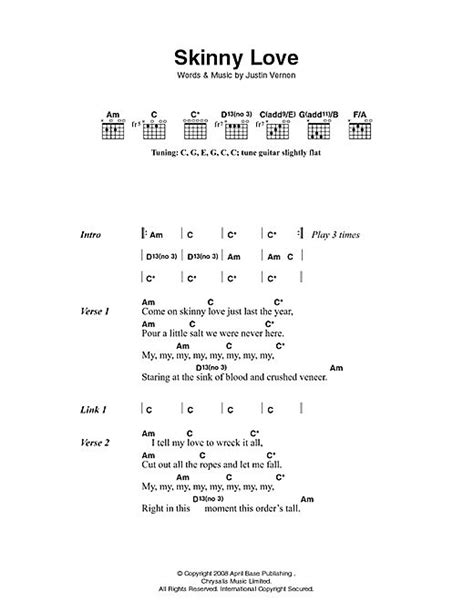 Skinny Love Ukulele Chords Telegraph