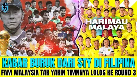 Sty Curhat Keadaan Timnas Indonesia Di Filipina Pelatih Malaysia Tak