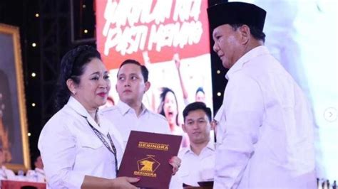 Profil Biodata Titiek Soeharto Mantan Istri Prabowo Kini Jadi Wakil