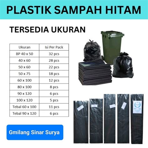 Jual Kantong Plastik Sampah X X X X X X