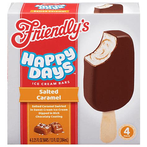 Friendly S Ice Cream Bars Happy Days Salted Caramel Bar Ice Cream