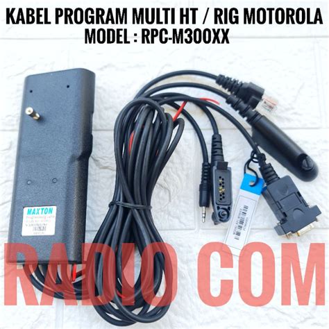 Jual Kabel Program Multi Radio Rig Ht Motorola All In One To Ht Motorola Gp338 Gp328 Ats2500