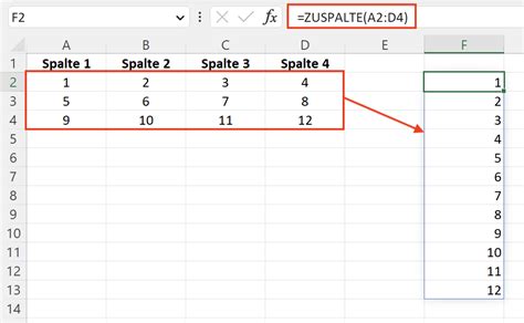 Excel Tipp Mit ZUSPALTE Aus Vielen Spalten Eine Machen