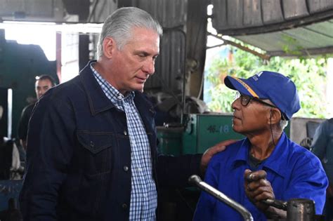 El Meso primer punto del recorrido de Díaz Canel por Jatibonico