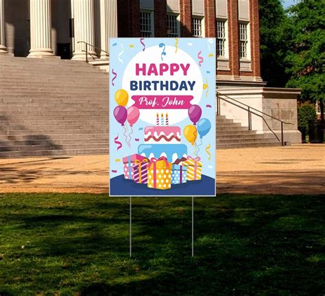 Bannerbuzz Birthday Yard Signs