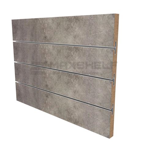 Slat Panel Maple Double Sided Uk Max Shelf Retail Equipment Solutions