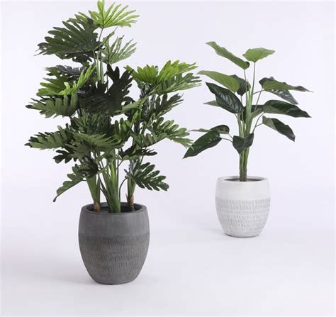 Mica Decorations Philodendron Kunstplant H100x Ø70 cm Groen bol