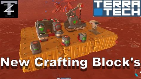 Terratech New Crafting Blocks Ep 37 Youtube