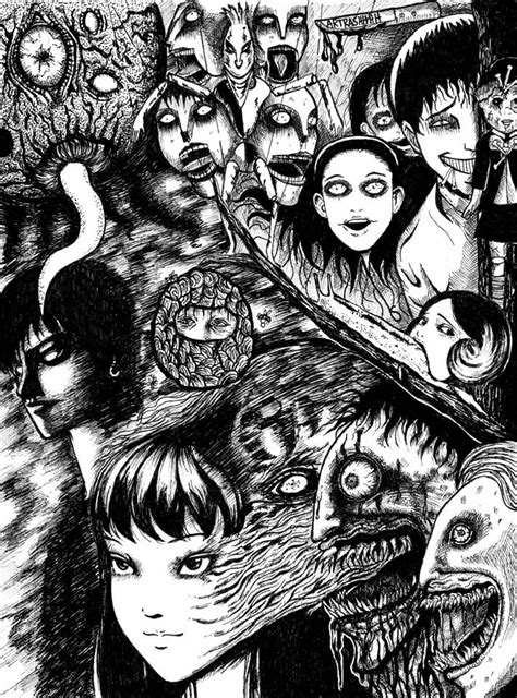 Fan Art Compilations From Junji Ito S SHIVER Manga Panels By Me R