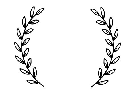 Half Wreath Svg