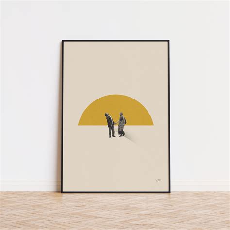 Before Sunrise Inspired Poster Mid Century Modern Poster Minimalist ...