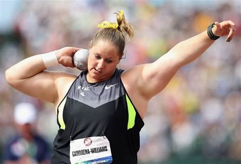 Photos Of Olympic Track Trials Shot Put Muscle Women Fitness And Sport