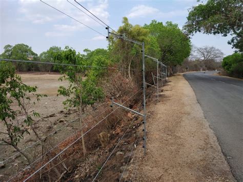 3ft To 8ft Silver Solar Electric Fencing at Rs 60/meter in Mumbai | ID ...