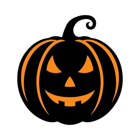 Premium Vector Halloween Pumpkin Vector Illustration On White Background