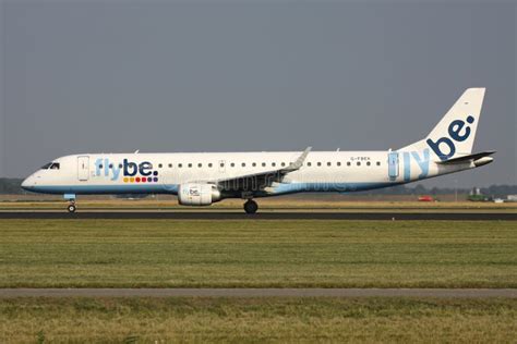 Flybe Embraer 195 Editorial Photo Image Of Plane Holland 185003016