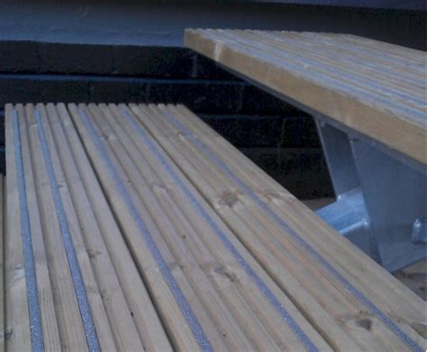 Q Grip® Slip Resistant Retrofit Decking Strips Hoppings Softwood