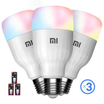 Foco Xiaomi Color Mi Smart Led Bulb Essential Rgb Pack Und Xiaomi