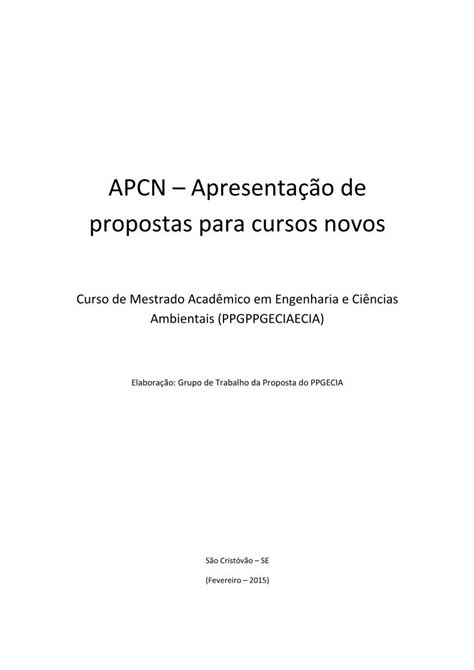 Pdf Apcn Apresenta O De Propostas Para Cursos Novos Dokumen Tips