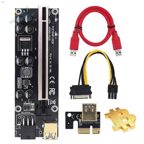 Getdouble2 Ver 009S Plus Pcie Riser Pci Express 1X To 16X อะแดปเตอร