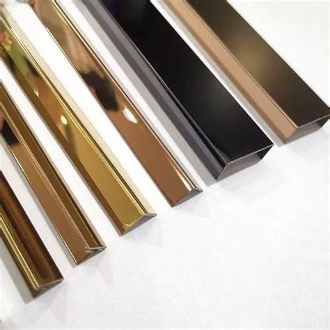 Stainless Steel Colored Coated Decorative C Profiles At Rs 60 Foot SS