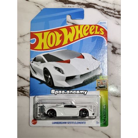 Hot Wheels Lamborghini Sesto Elemento Case K L Shopee Malaysia