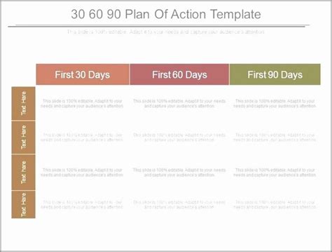 100 Day Plan Template Excel Free - Printable Templates