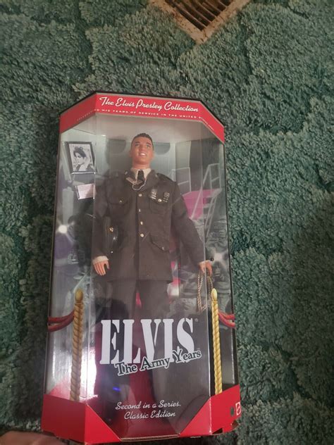 Mavin Elvis Presley Collection The Army Years Doll Figure Mattel 12” New In Box