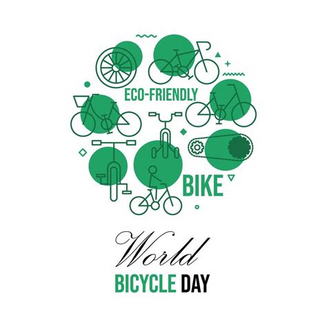 World Bicycle Day 41856708 Vector Art at Vecteezy