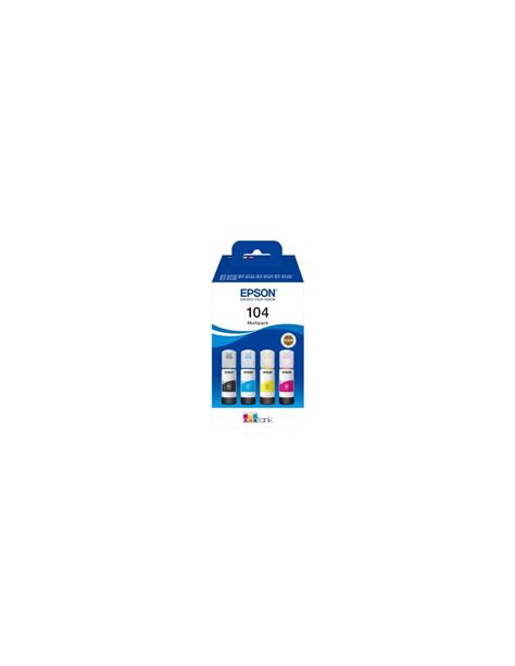 Epson Pack Botella De Tinta Negro Cian Amarillo Magenta Online