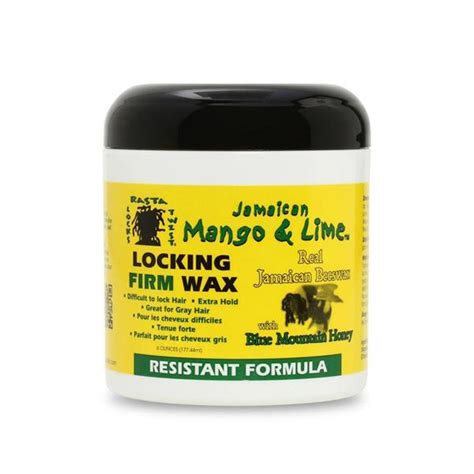 Jamaican Mango And Lime Resistant Formula Locking Firm Wax 6oz Jml29401