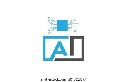 Modern Ai Tech Logo Design Stock Vector (Royalty Free) 2048618597 ...