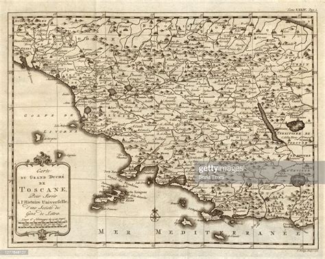 Map of the Grand Duchy of Tuscany ..., Map of the Grand Duchy of ...