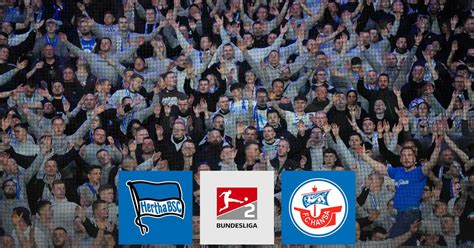 Hertha Bsc Fc Hansa Rostock Tore Highlights Bundesliga