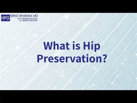 What Is Hip Preservation YouTube