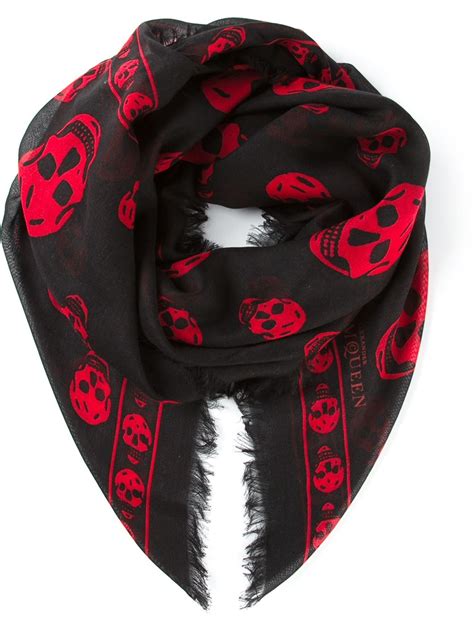 Sale Red Skull Scarf In Stock