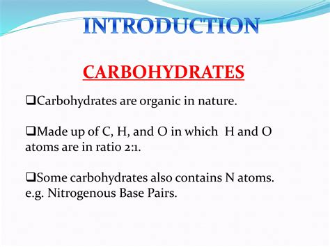 Presentation Carbohydrate Anabolism PPT