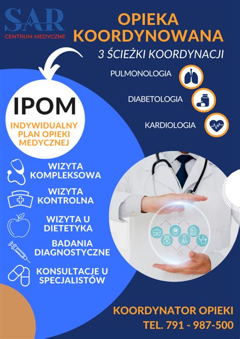 Opieka Koordynowana Ipom Centrum Medyczne Sar