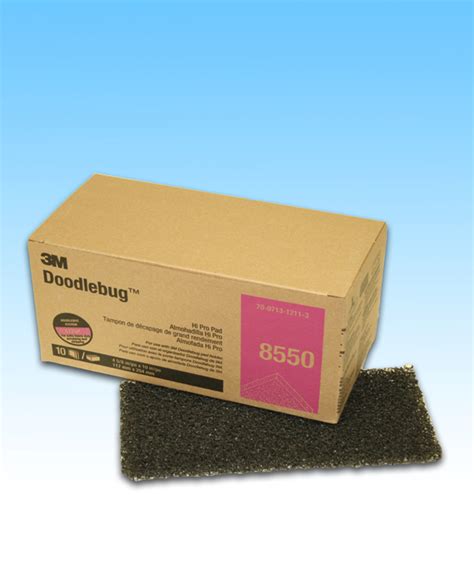 3m Hi Pro Doodlebug Pad 8550 10 Ea Pack