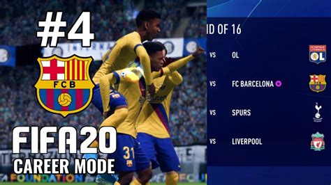 Fifa Fc Barcelona Career Mode Ep Ansu Fati Destroys Inter Ucl