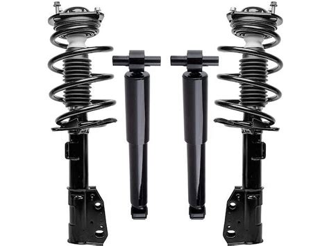 Front And Rear Strut Coil Spring And Shock Absorber Assembly Kit