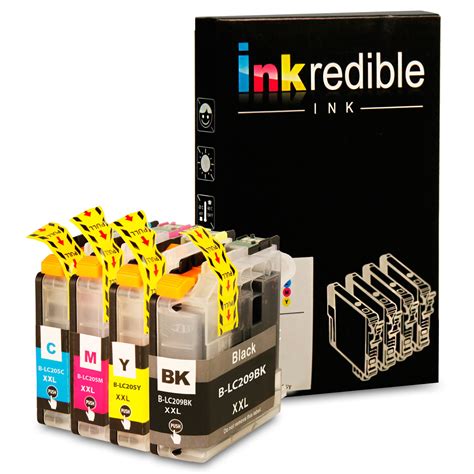 Brother Lc Lc Compatible Ink Cartridge Combo Extra High Yield Bk