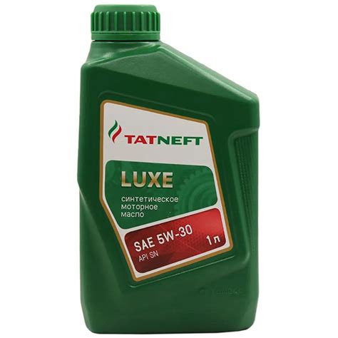 Масло моторное TATNEFT 5W-30 Синтетическое - купить в интернет-магазине ...