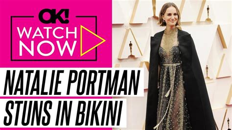 Natalie Portman 43 Shows Off Her Bikini Body While In St Barts After