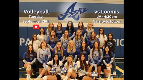 2023 09 26 Volleyball Arapahoe Vs Loomis YouTube